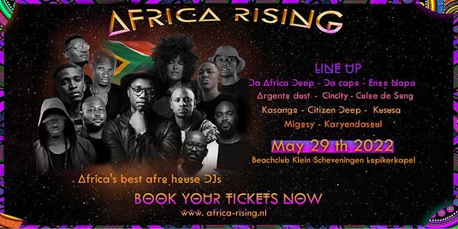 Final line-up Africa Rising NL